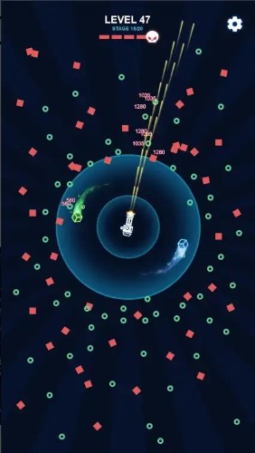 太空战争自动射击街机