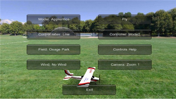 模拟遥控飞机游戏截图1