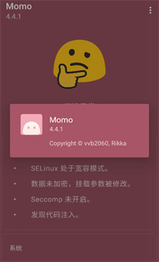 momo检测环境截图3